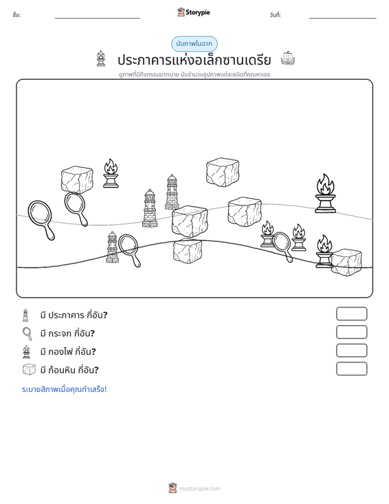 ฉากการนับ