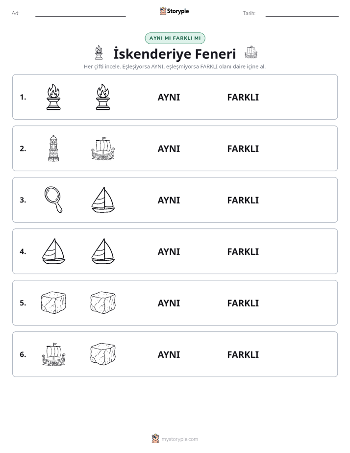 Aynı mı Farklı mı