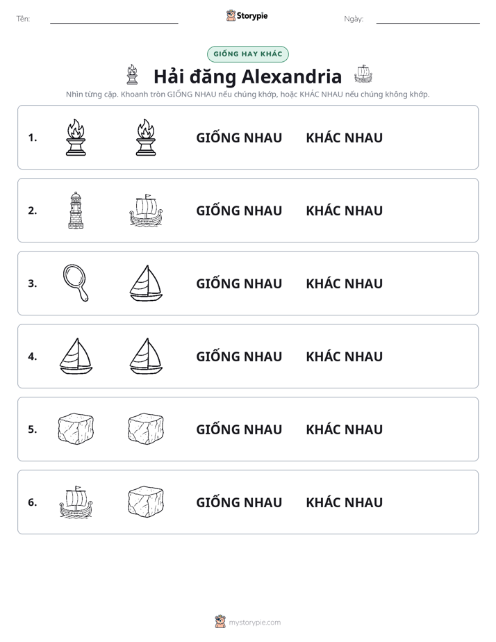 Giống Hay Khác