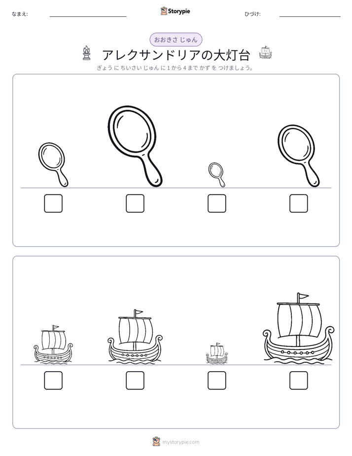 サイズ順