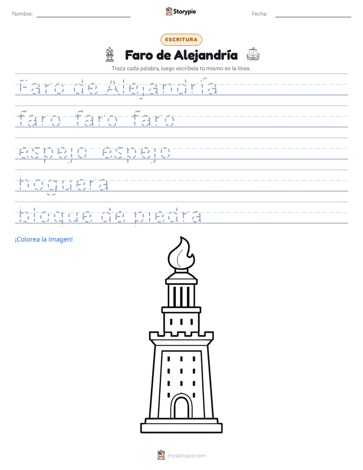 Práctica de Escritura