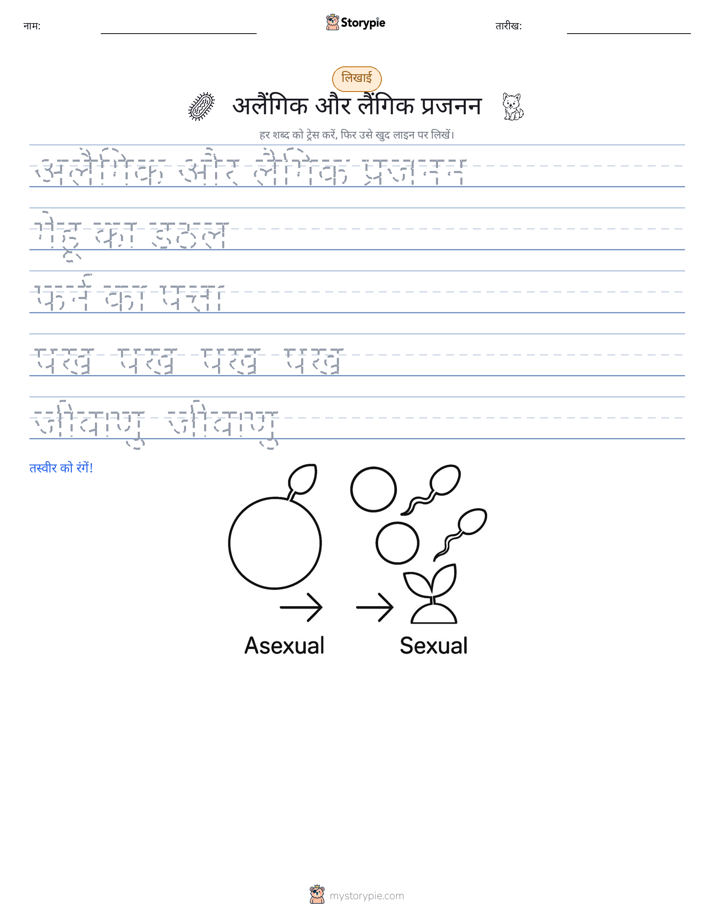 लेखन अभ्यास