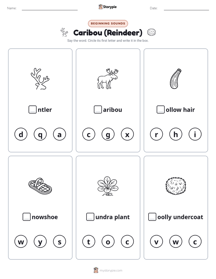 Beginning Sounds