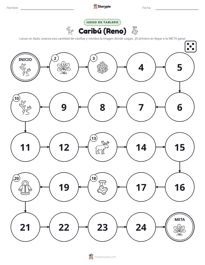 Juego de Rueda y Avanza