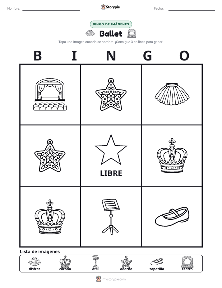 Bingo de Imágenes