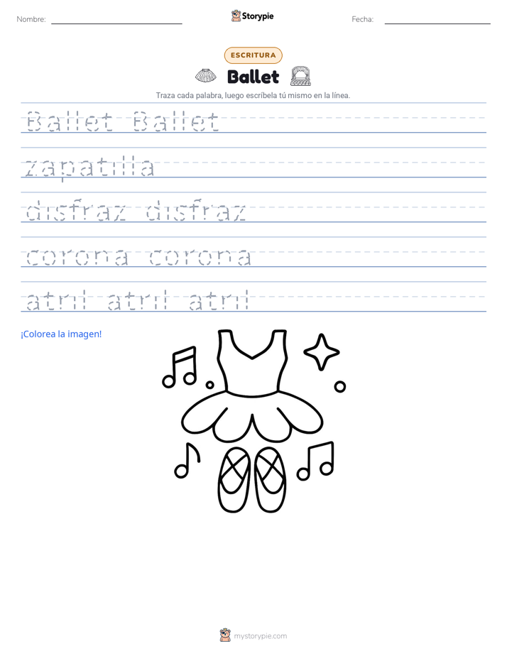 Práctica de Escritura