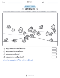 மரபியல் அச்சிடக்கூடிய வேலைப்பதிவின் முன்னோட்டம்