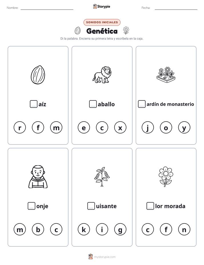 Sonidos Iniciales