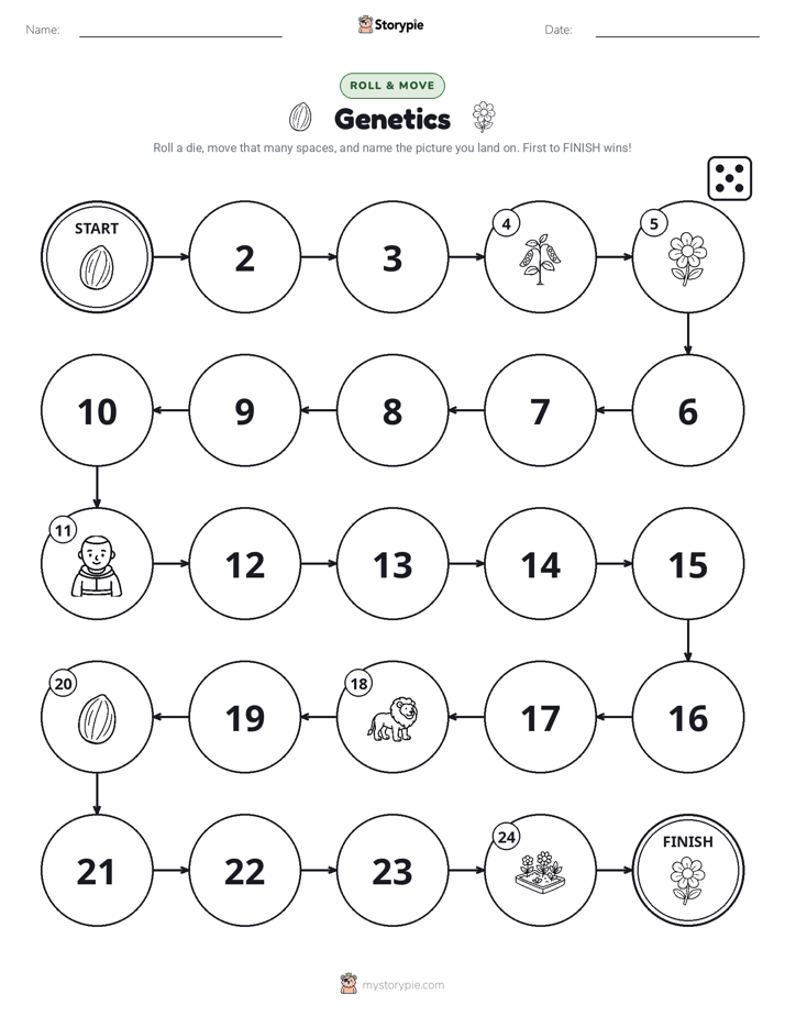 Roll & Move Game