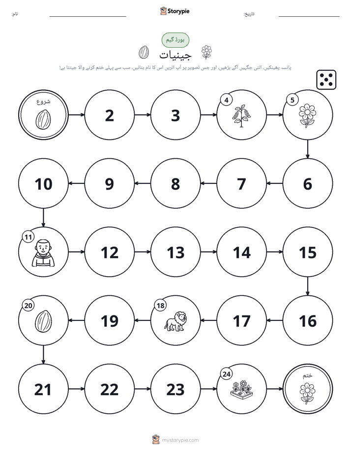 رول اور منتقل کریں کھیل