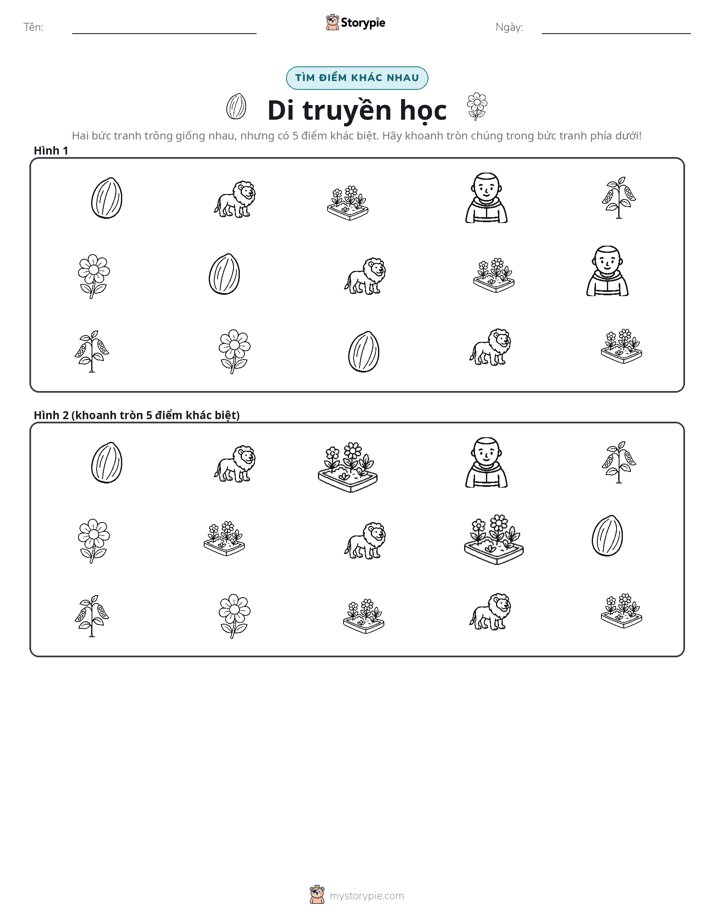Tìm Sự Khác Biệt