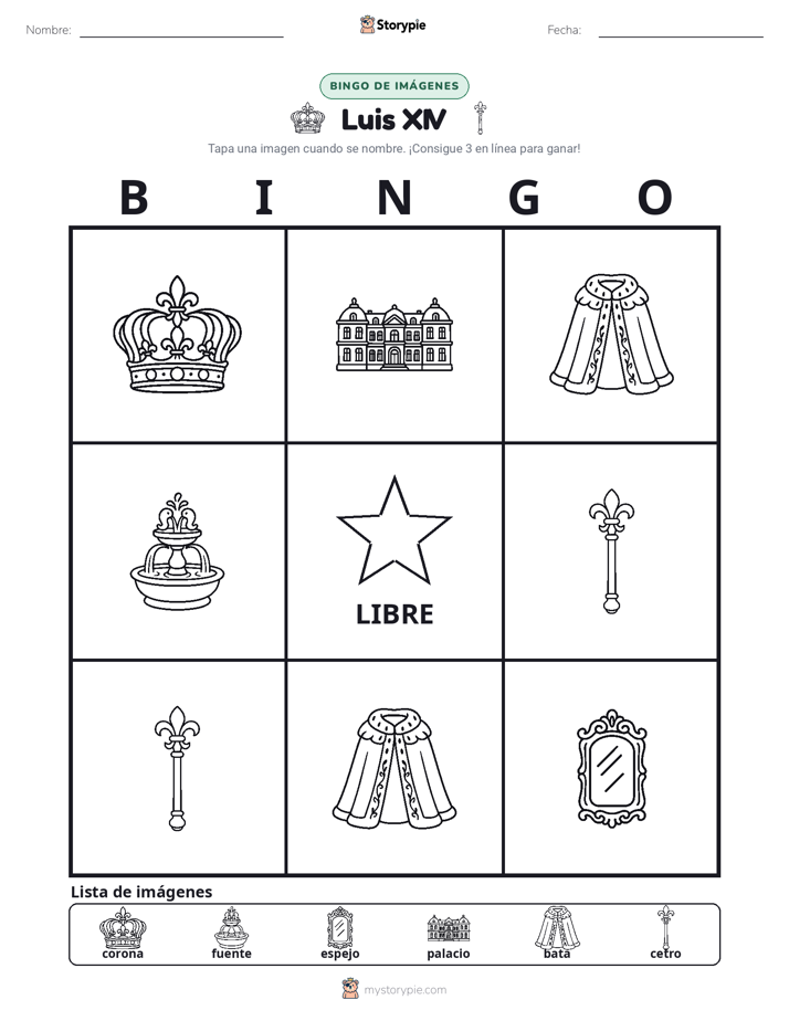 Bingo de Imágenes