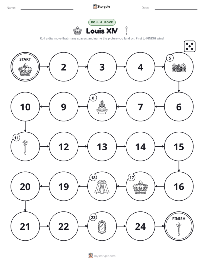 Roll & Move Game