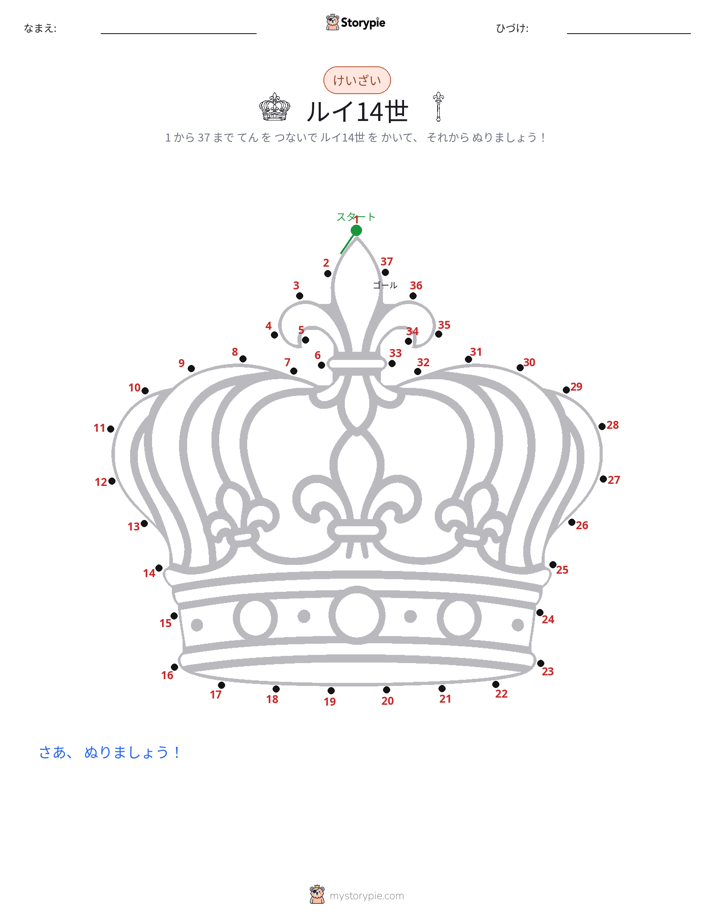 点つなぎ