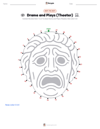 Drama and Plays (Theater) printable worksheet preview