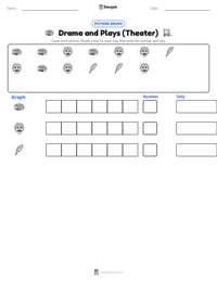 Drama and Plays (Theater) printable worksheet preview