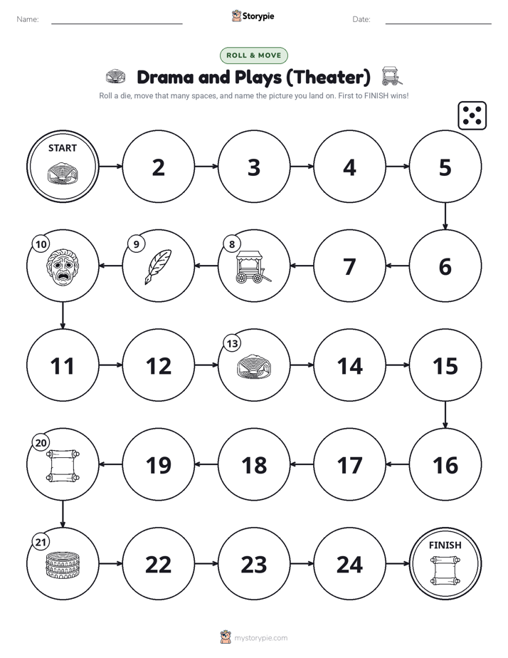 Roll & Move Game