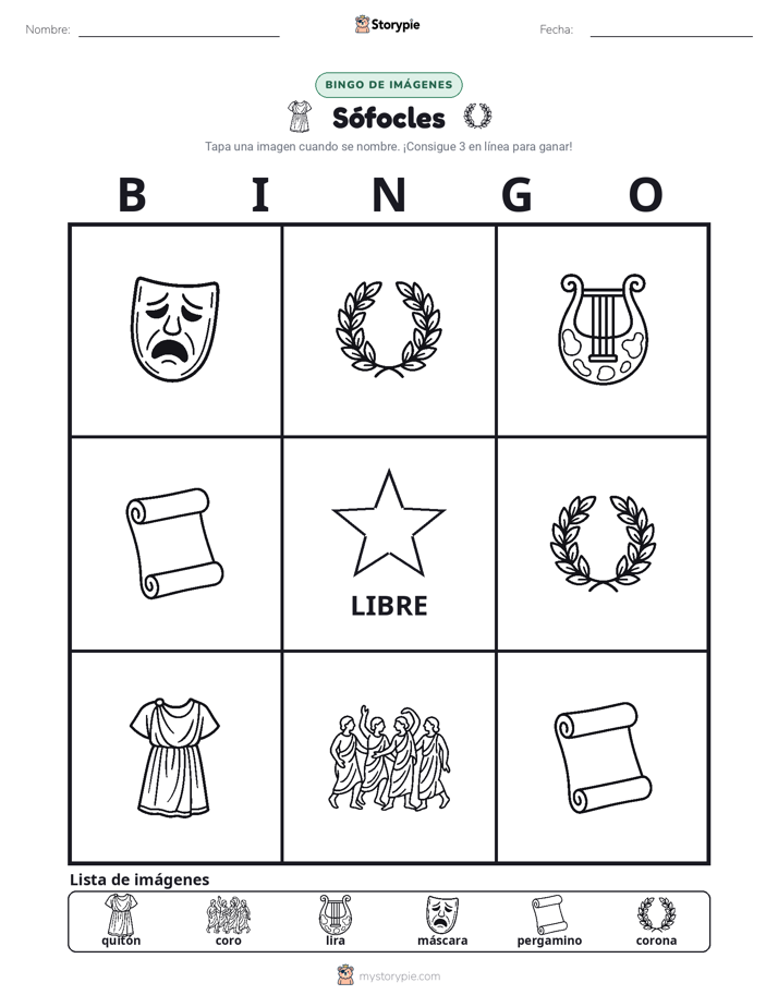 Bingo de Imágenes