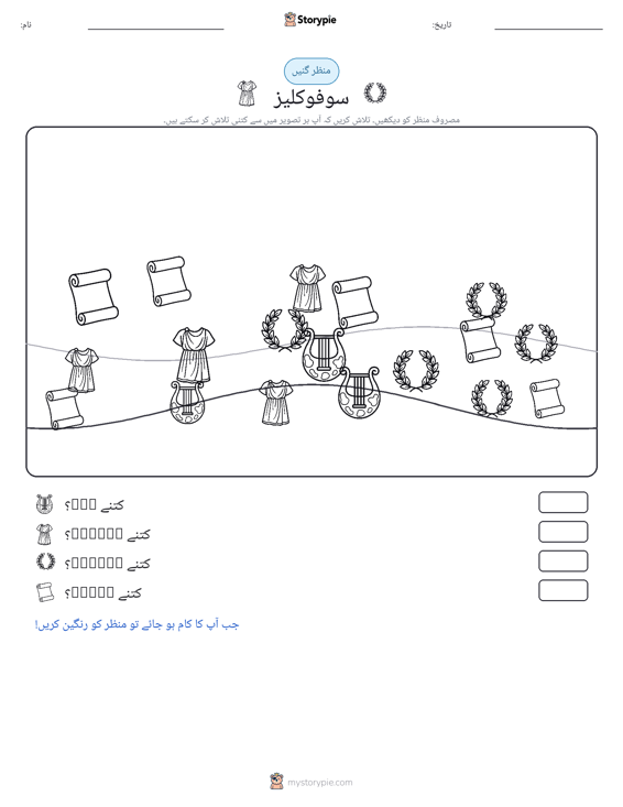 گنتی کا منظر