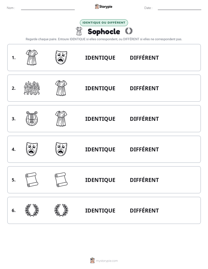 Identique ou Différent