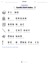 Xem trước tài liệu in sẵn Camille Saint-Saëns