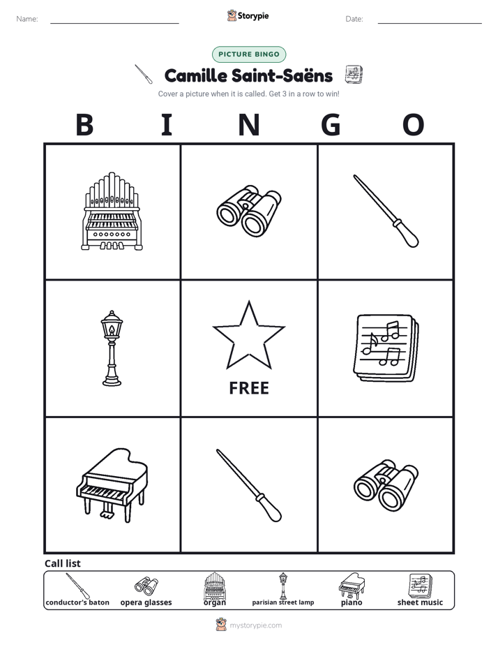Picture Bingo