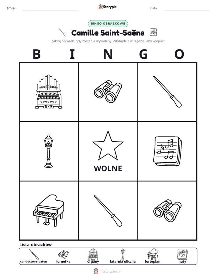 Bingo obrazkowe