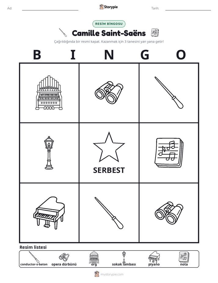 Resim Bingo