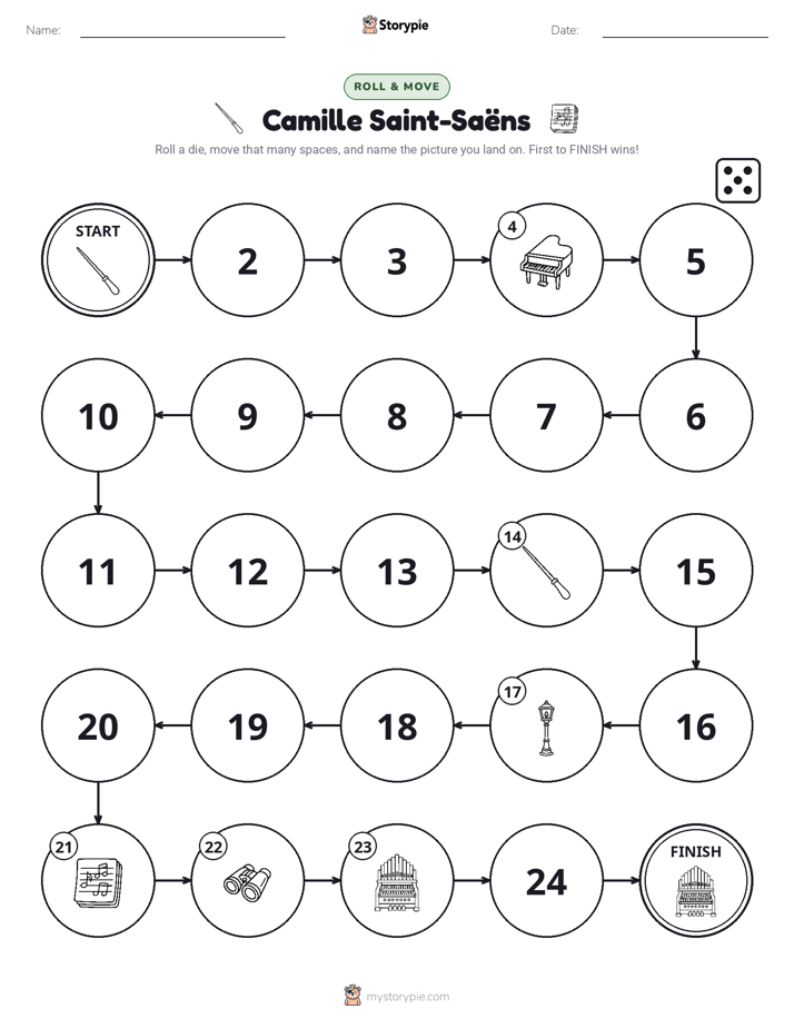 Roll & Move Game