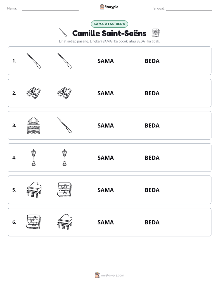 Sama atau Berbeda