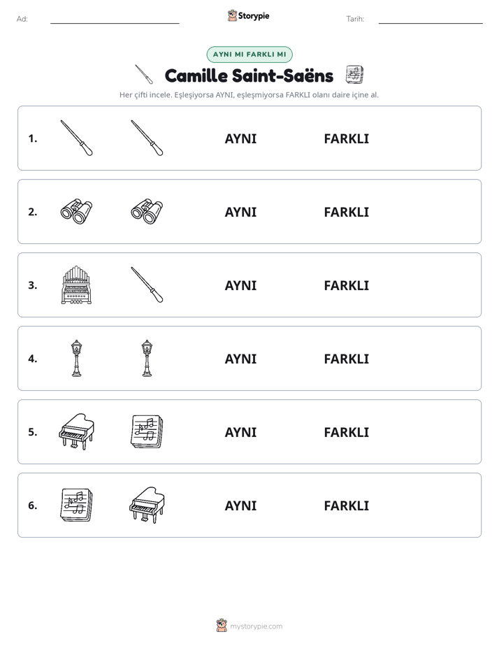 Aynı mı Farklı mı