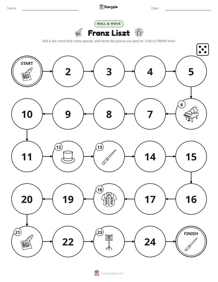 Roll & Move Game
