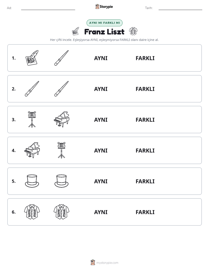 Aynı mı Farklı mı