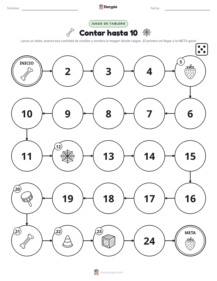 Juego de Rueda y Avanza
