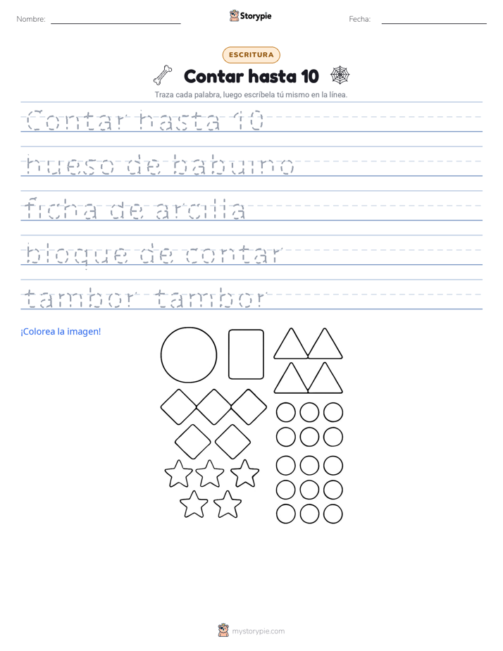Práctica de Escritura