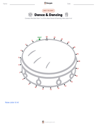 Dance & Dancing printable worksheet preview