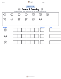 Dance & Dancing printable worksheet preview