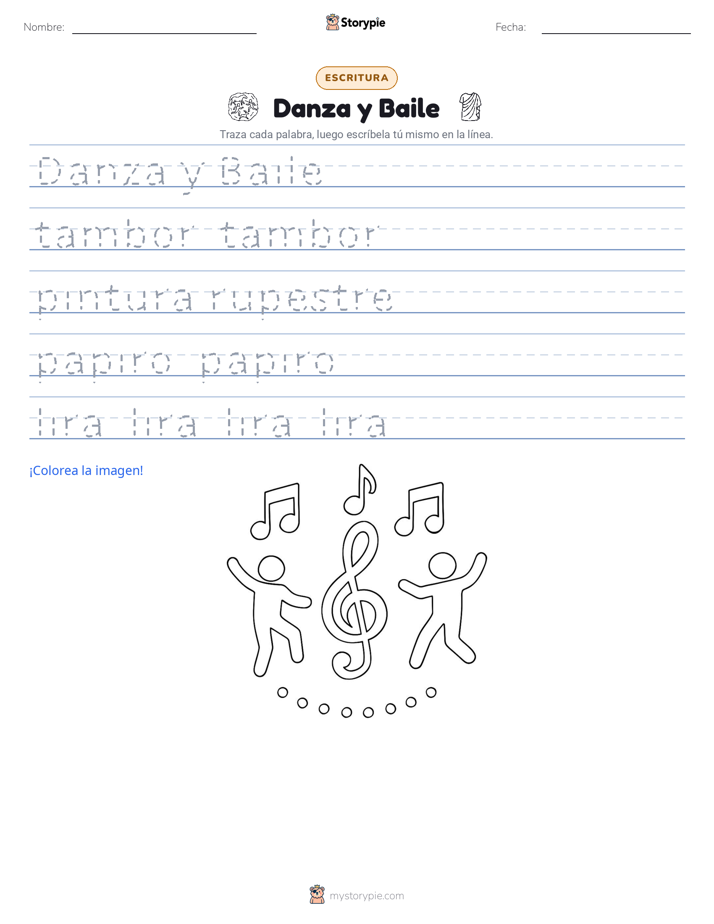 Práctica de Escritura