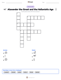 Alexander the Great and the Hellenistic Age printable worksheet preview