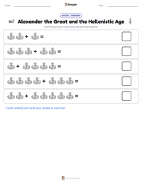 Alexander the Great and the Hellenistic Age printable worksheet preview