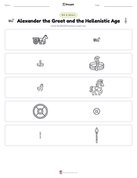Alexander the Great and the Hellenistic Age printable worksheet preview
