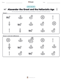 Alexander the Great and the Hellenistic Age printable worksheet preview