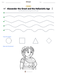 Alexander the Great and the Hellenistic Age printable worksheet preview