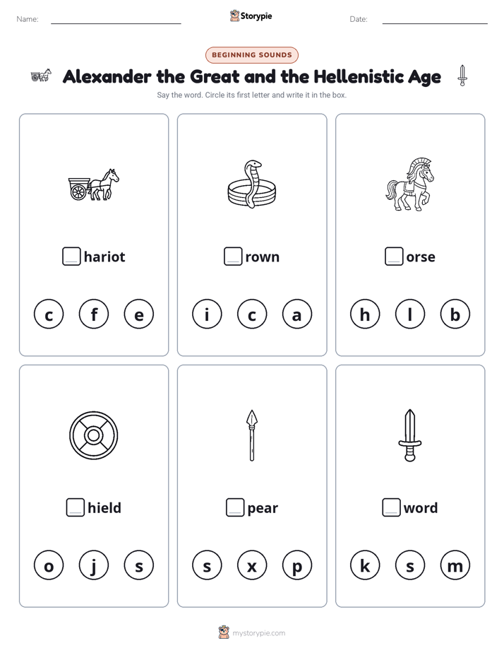 Beginning Sounds