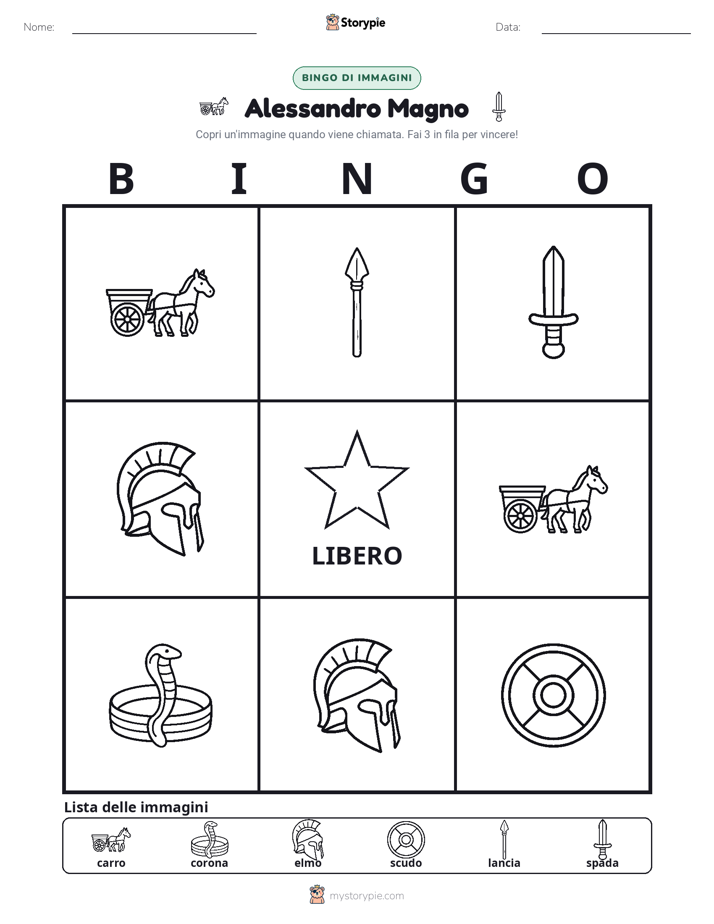 Bingo delle Immagini