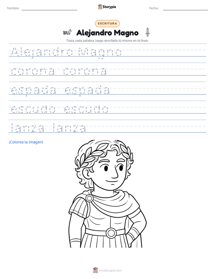 Práctica de Escritura