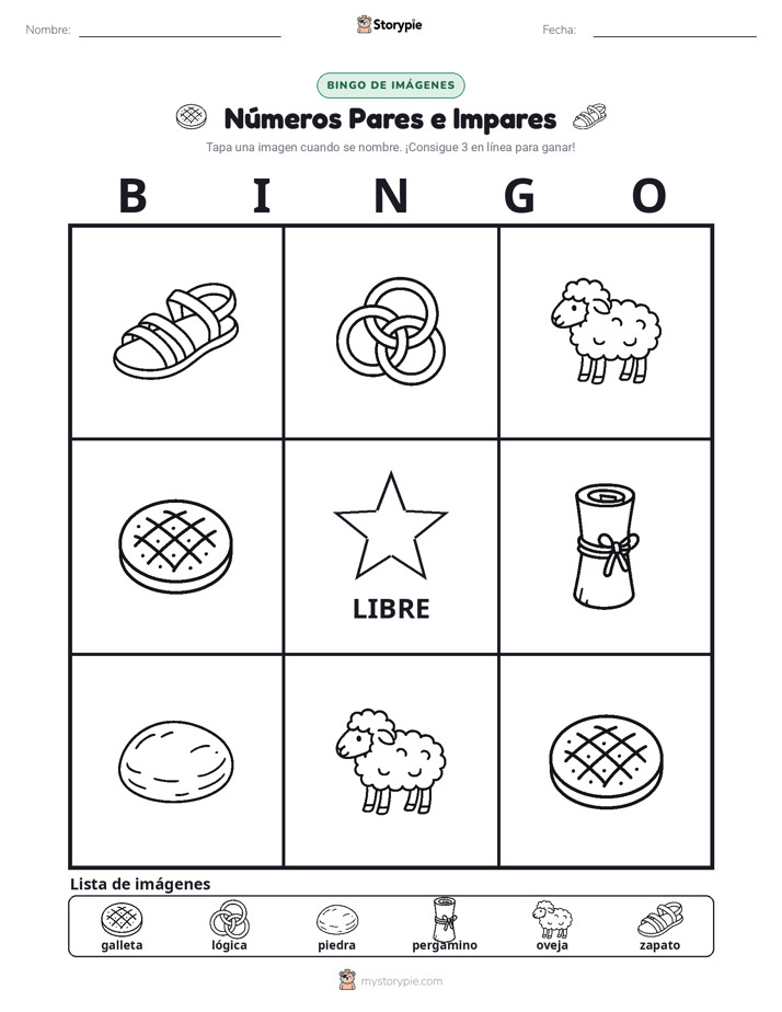 Bingo de Imágenes