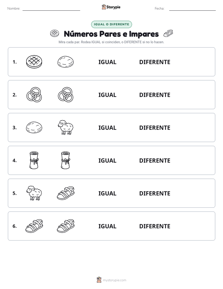 Igual o Diferente