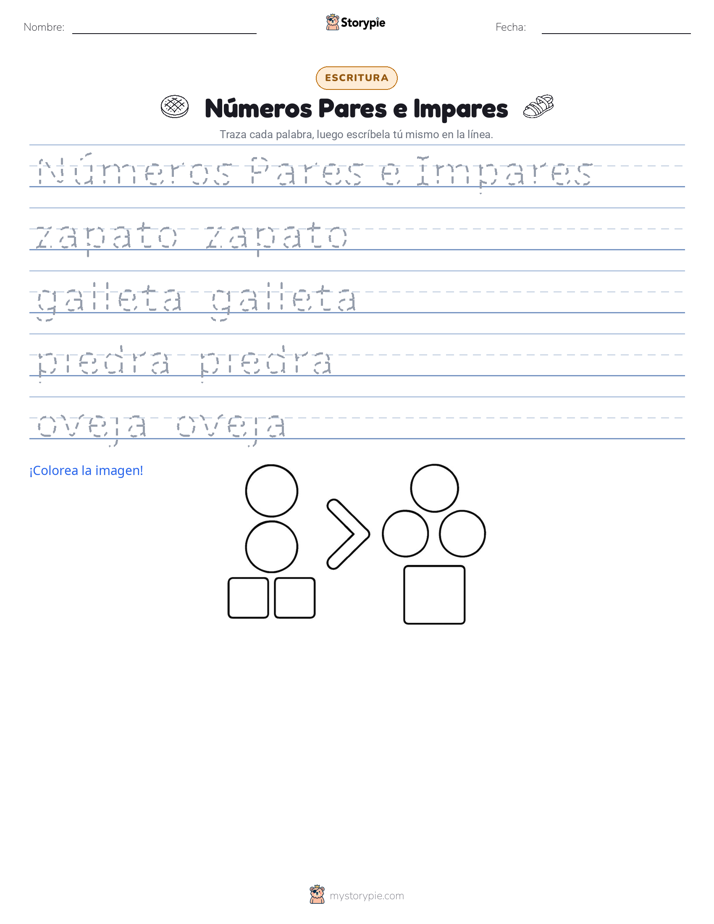 Práctica de Escritura
