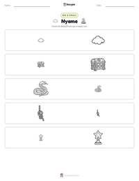 Nyame printable worksheet preview